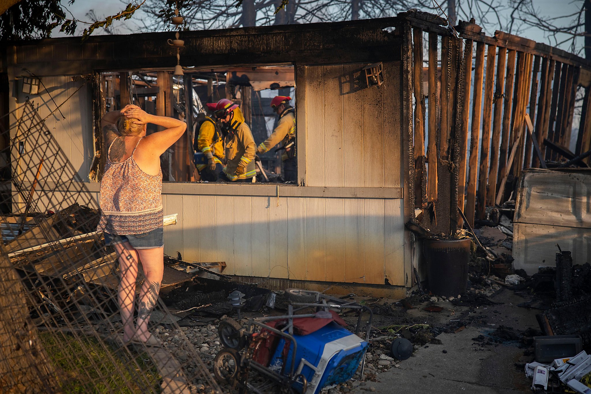 Grass fire breaks out in Suisun City, homes and a wildlife center burn