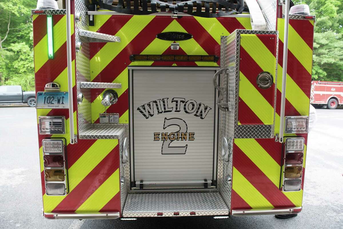 The Wilton Fire Department's new Engine 2. May 29, 2020