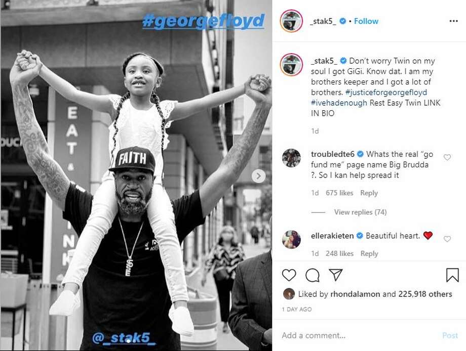 Daddy Changed The World George Floyd S Daughter Shares Powerful Message In Viral Video Houston Chronicle