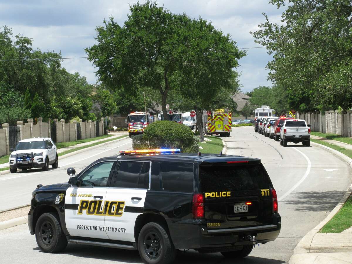 Hazmat units with the San Antonio Fire Department have responded to a possible chemical situation on the far North Side Thursday, June 4, 2020. Multiple residences have been evacuated.