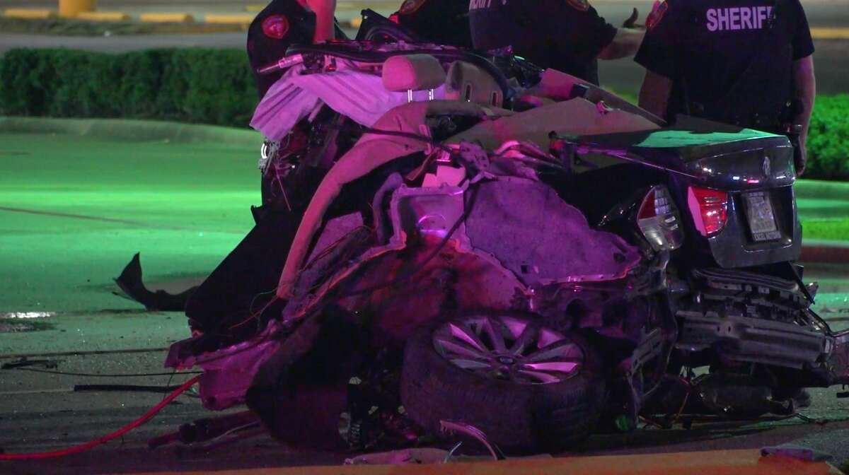 Teen killed when BMW splits in half during crash on Highway 6 identified