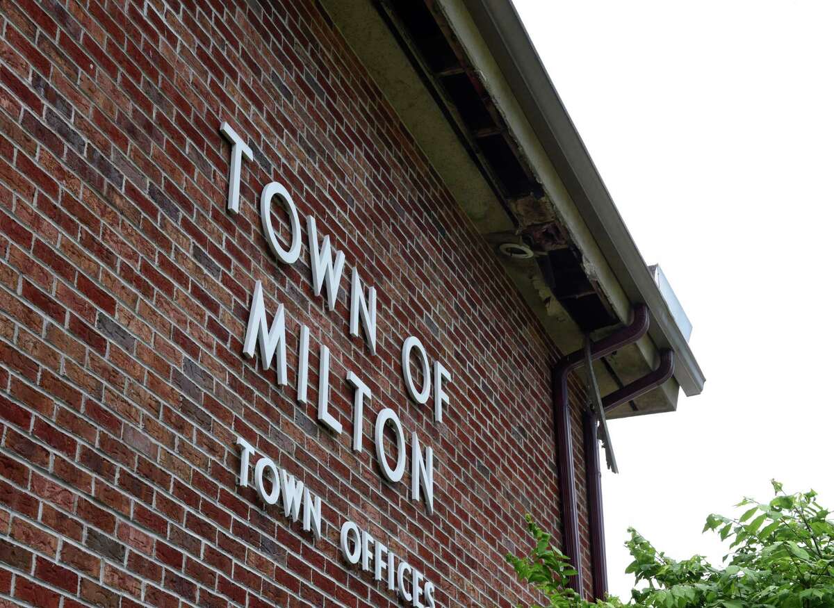 Exterior of the Milton Town Hall on Friday, June 5, 2020, in Milton, N.Y. (Will Waldron/Times Union)