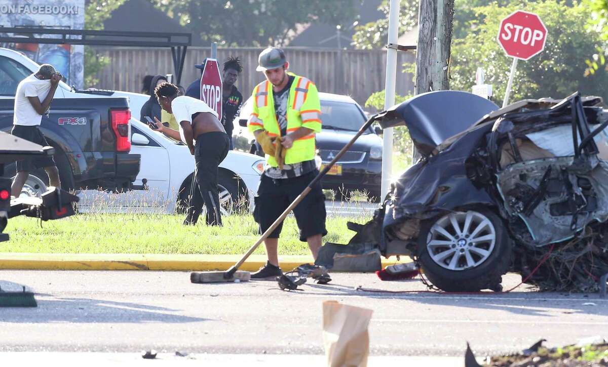 Teen killed when BMW splits in half during crash on Highway 6 identified