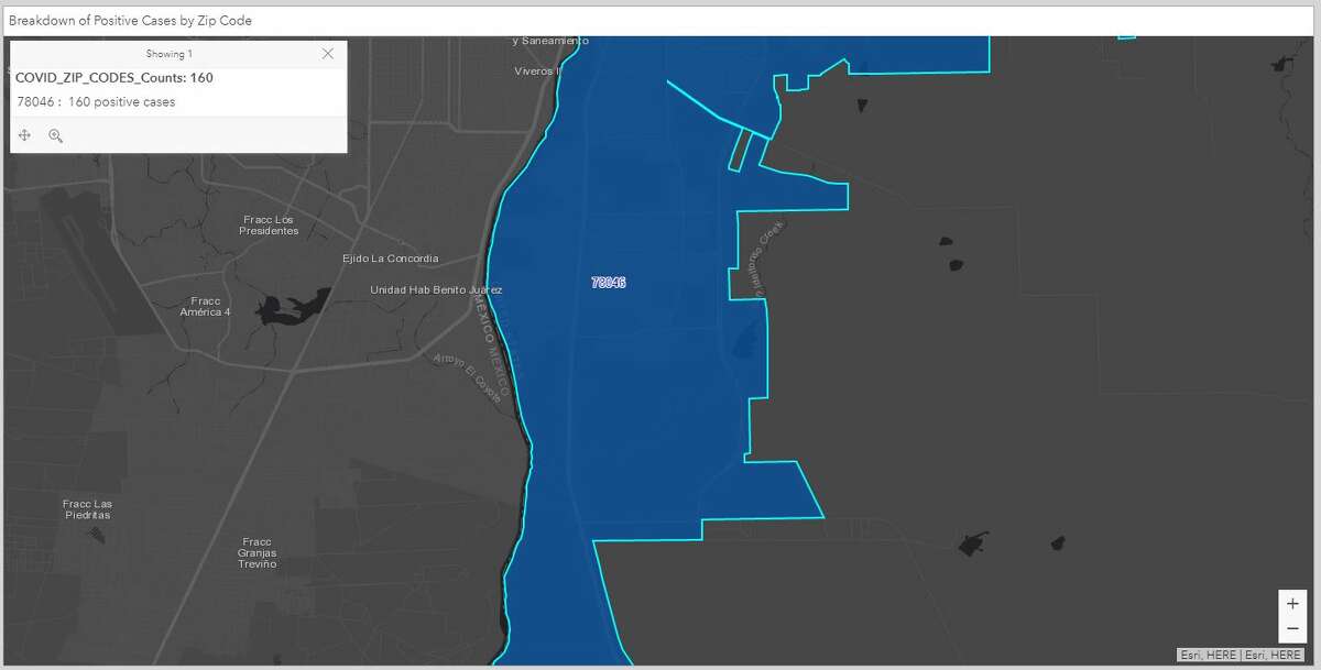 UPDATED How coronavirus has affected Laredo by zip code