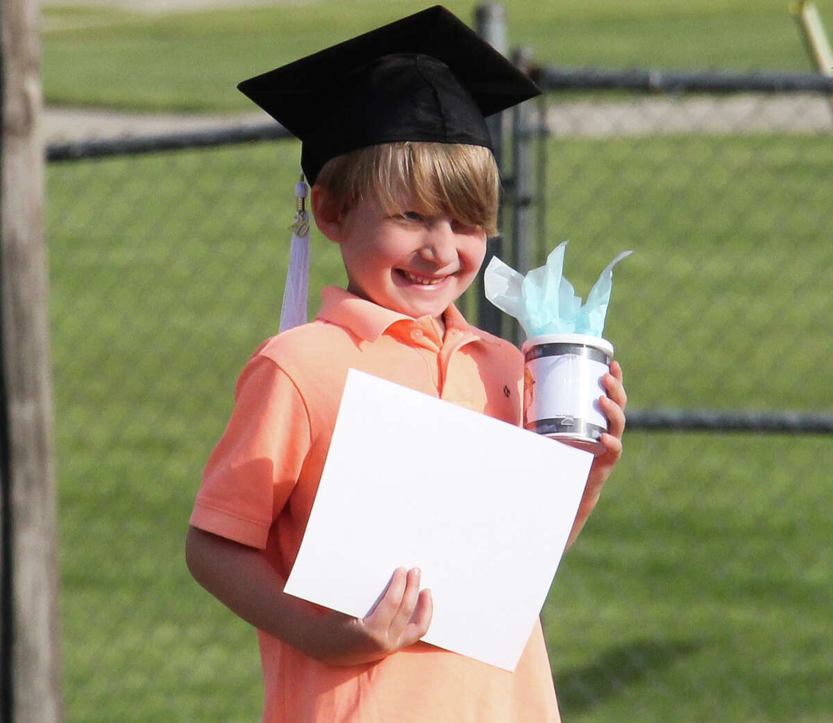 Ubly Community Schools held its kindergarten graduation on Friday, June 5, 2020. The drive-in style event featured two classes of 22 students for a total of 44 graduates.