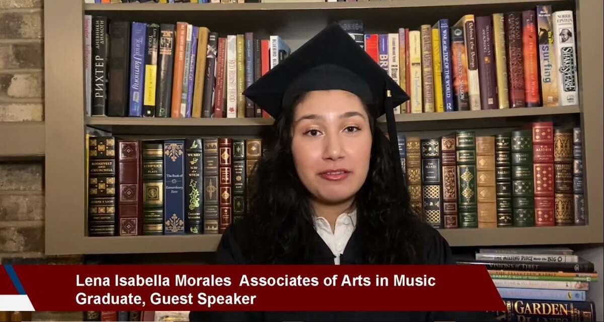 Lone Star College recognized students with virtual graduation tributes to celebrate its seven campuses awarding a total of 8,863 associate degrees and certifications for spring 2020, according to a June 2 press release. Lena Isabella Morales, Associates of Arts in Music graduate was a student speaker for LSC-Montgomery.