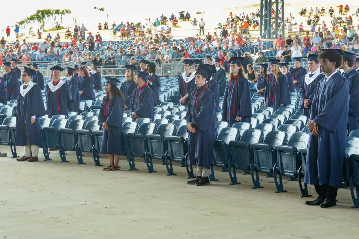 Hardin-Jefferson Hawks take their walk