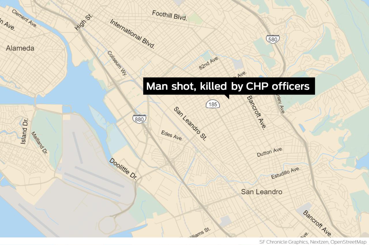 Man Shot, Killed By CHP In Oakland; Woman Also Shot