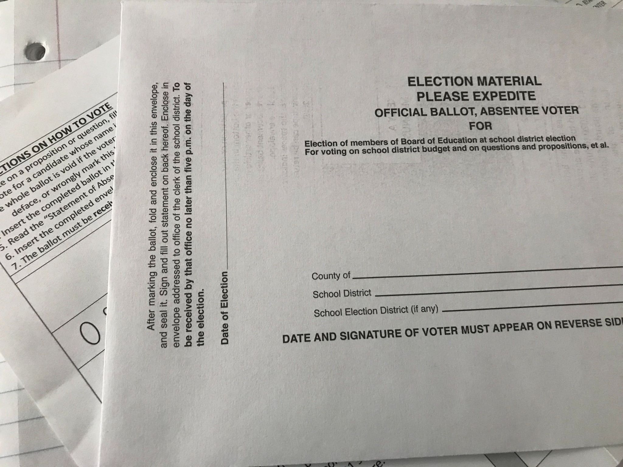 Deadline For School Election Ballots Extended By Mail To June 16,Crown Logo Mahkota Keren