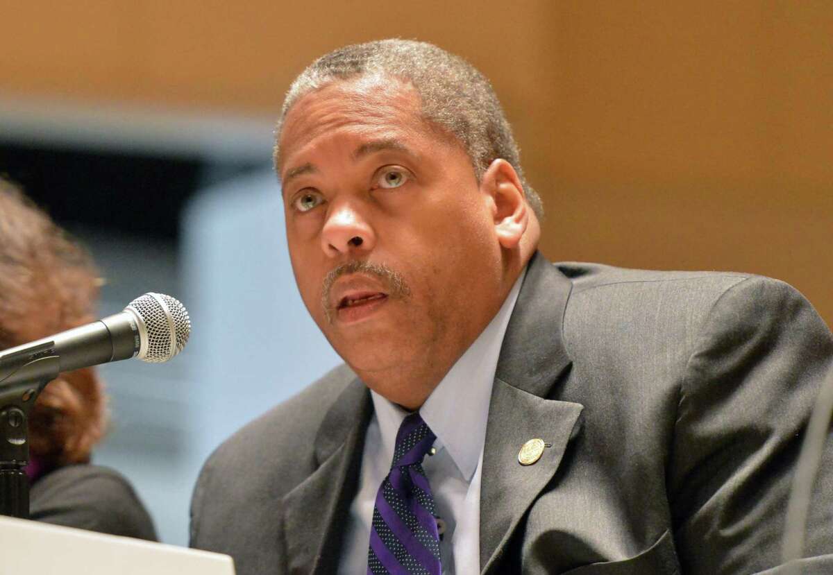 Greg Burnett, Chair of the Common Council Finance/Claims Committee and Norwalk NAACP member.