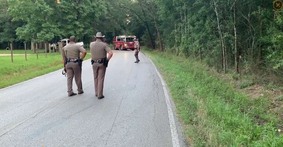 An 8-year-old boy died Sunday in a crash near New Caney, according to the Montgomery County Police Reporter. Photo: Montgomery County Police Reporter 