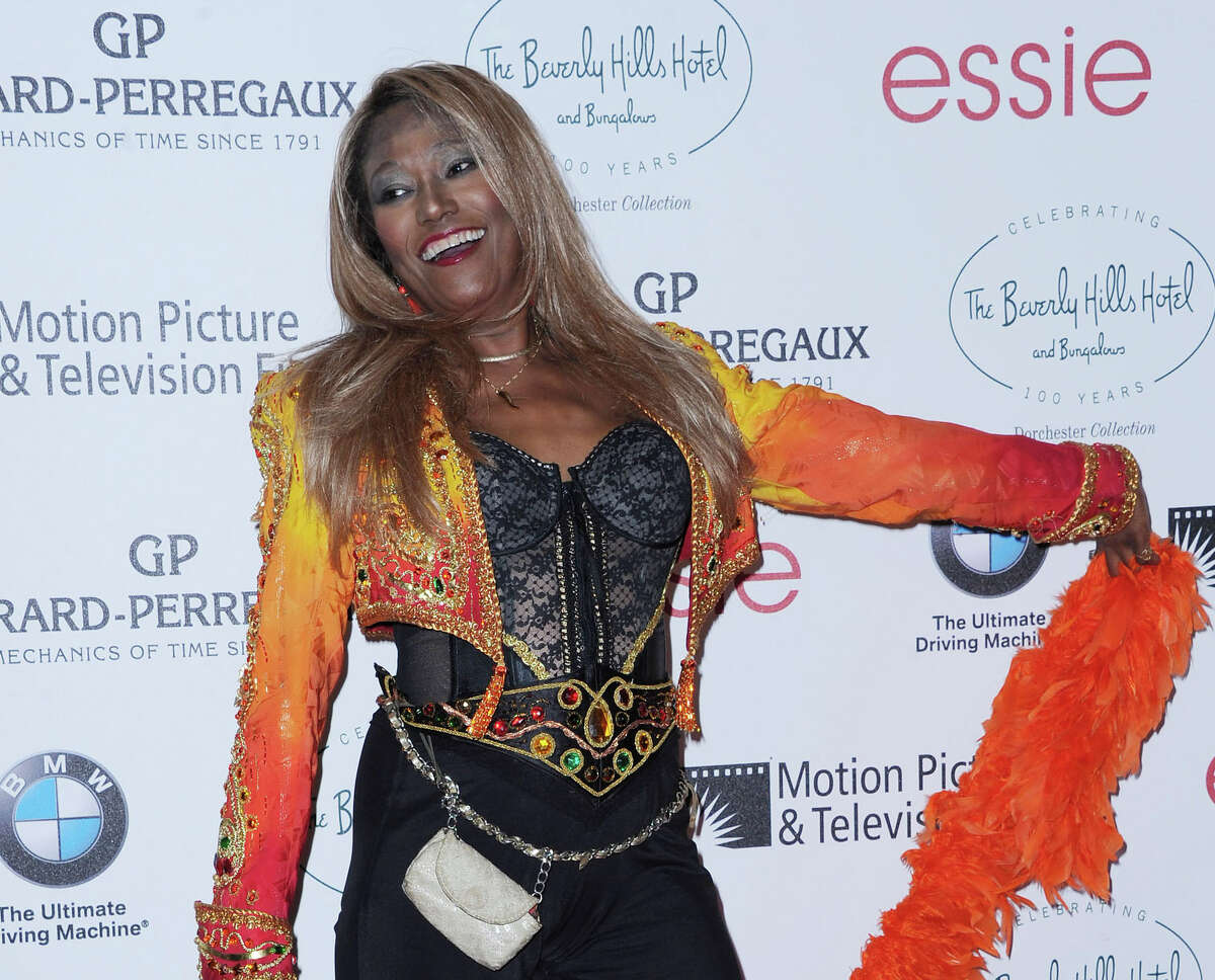 FILE - In this June 16, 2012 file photo, Bonnie Pointer attends the 100th Anniversary of The Beverly Hills Hotel in Beverly Hills, Calif. Pointer, founding member of the Pointer Sisters, has died. Publicist Roger Neal says Pointer died of cardiac arrest in Los Angeles on Monday. She was 69. (Photo by Katy Winn/Invision/AP, File)