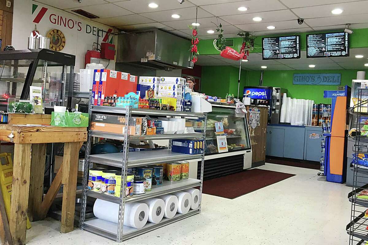 Gino's Deli at Stop N Buy on Huebner Road in San Antonio is carved into the back of a convenience store.