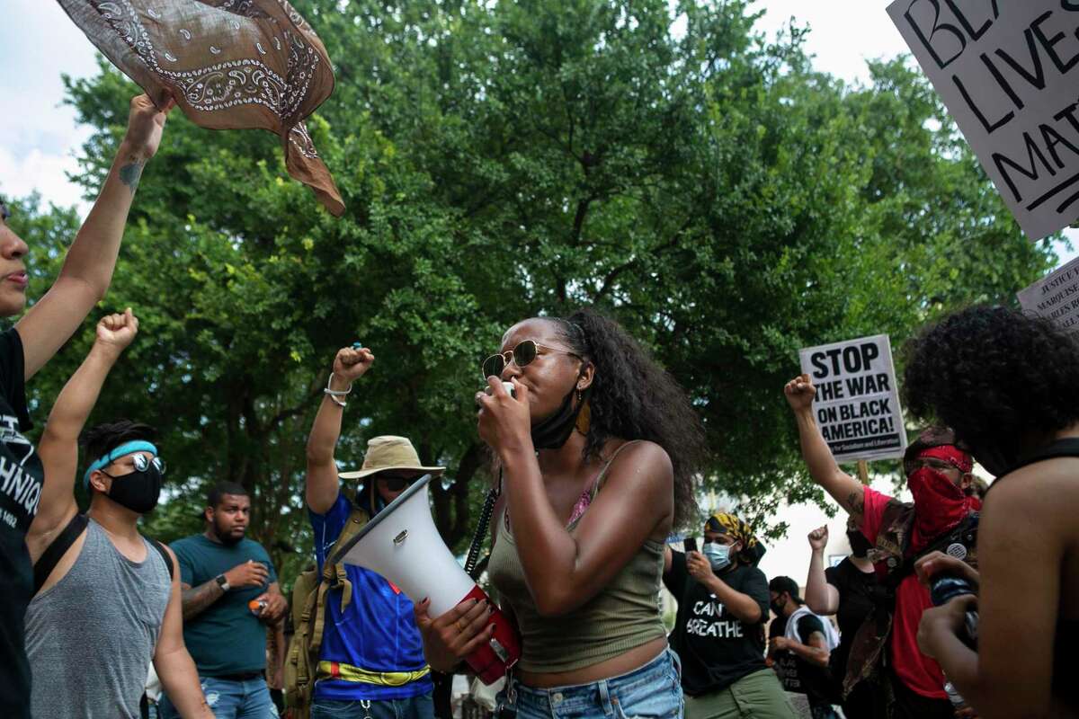 Protest Focuses On Black Men Killed By San Antonio Police