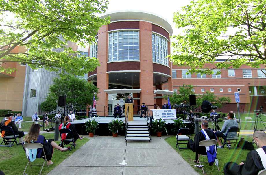Oxford High School graduation held with social distanced pomp and car