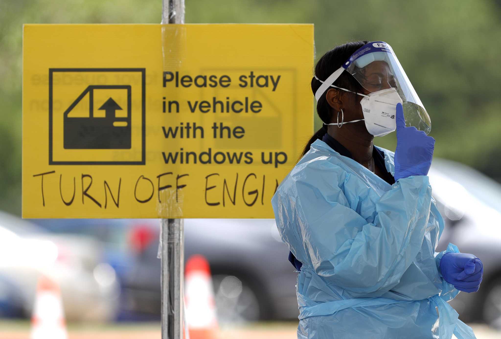 Drive-thru coronavirus testing site opening at Orlando Walmart