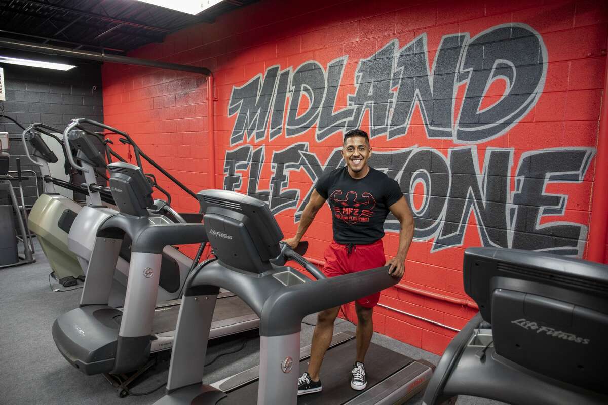 Ricardo Pi?–a poses at his gym on Thursday, June 11, 2020 at Midland Flex Zone at 2211 West Florida.