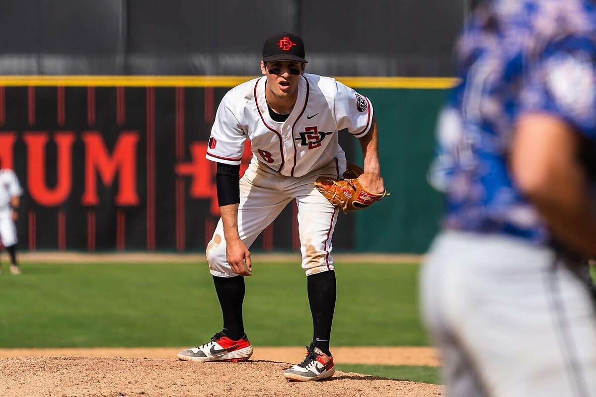 San Diego State's Casey Schmitt was selected by the San Francisco Giants in the second round of the 2020 draft.