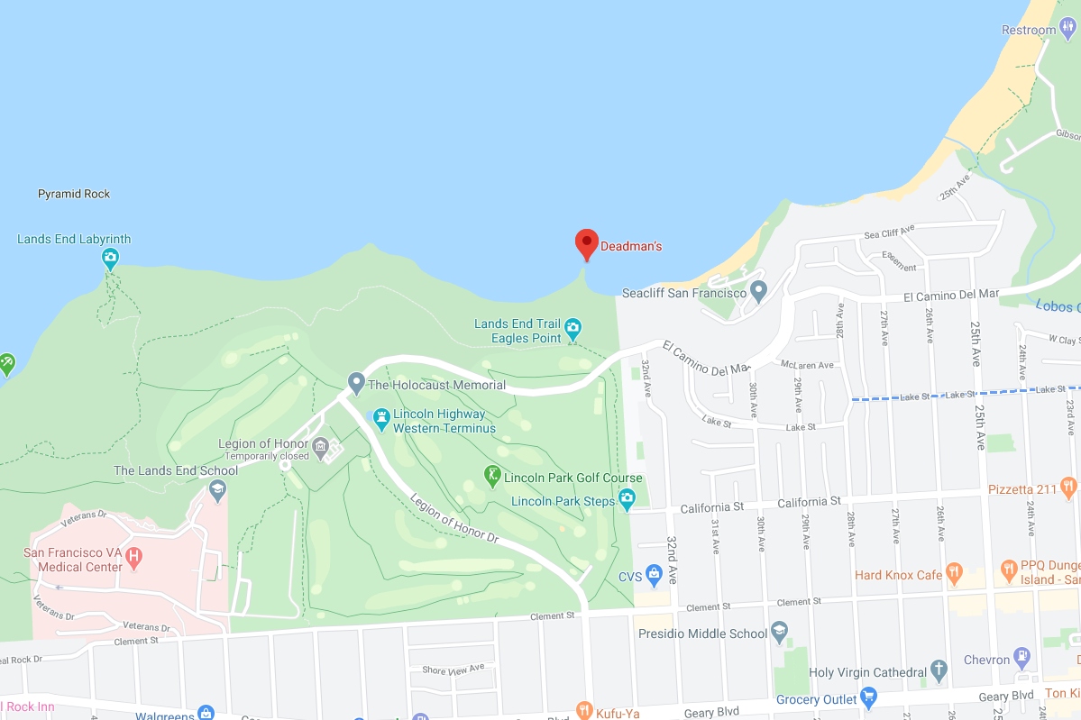 SF firefighters rescue injured male from steep cliffs at Dead Man's Point