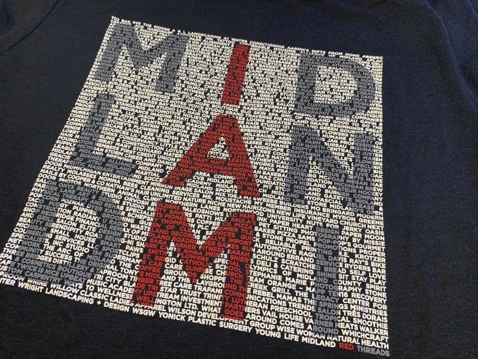 'I Am Midland' apparel discount codes for local businesses