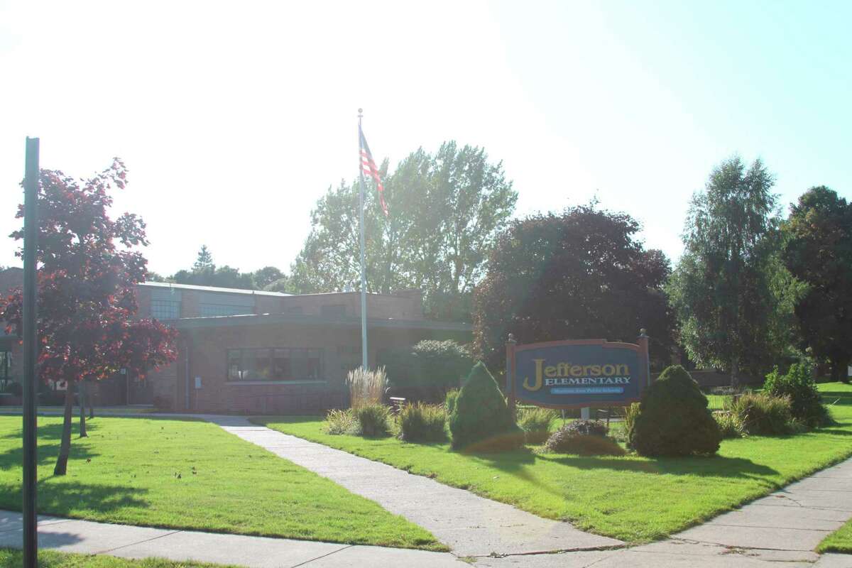 Jefferson Elementary School would be torn down under a bond proposal for Manistee Area Public Schools improvements. The proposal was slated for the ballot in May, but was postponed due to the coronavirus. The district now plans to put the measure before voters next May. (File photo)