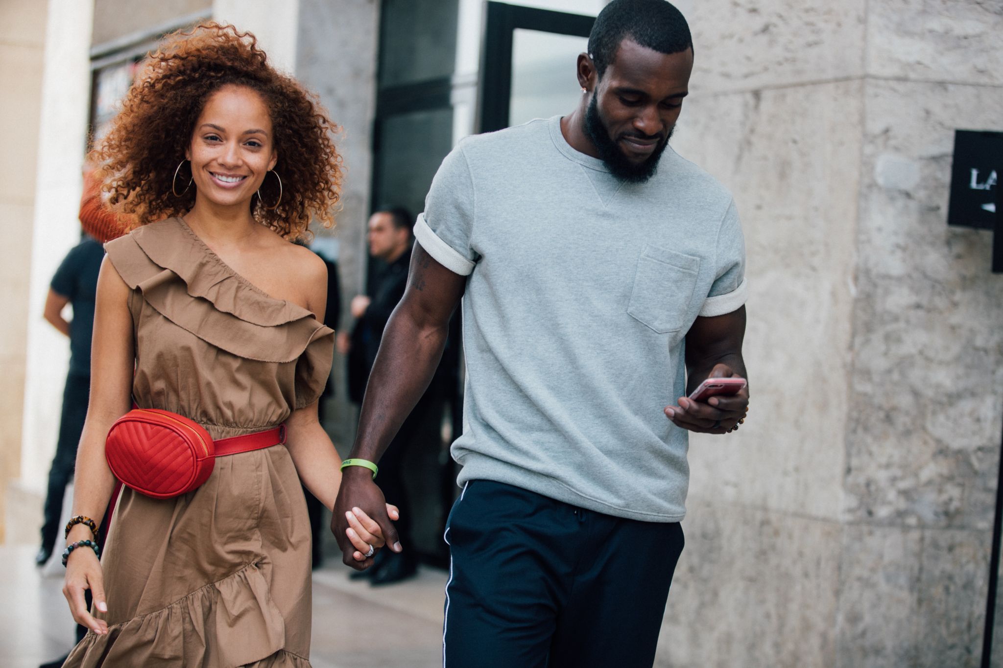 Kam Chancellor's Wife, Tiffany, Shows off Abs in Crop Top