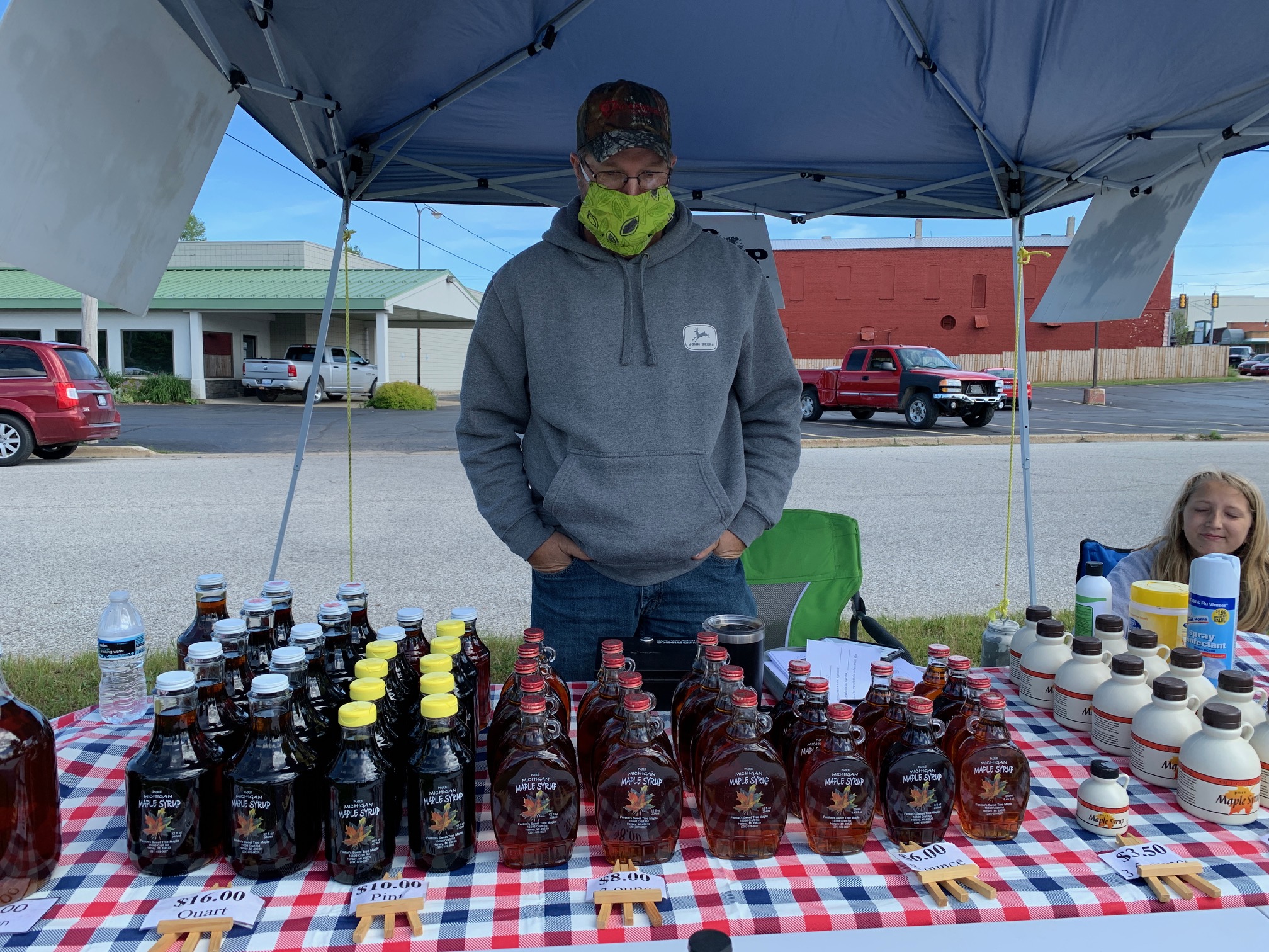 Stay Local Map shows farmers markets in Mecosta, Osceola counties