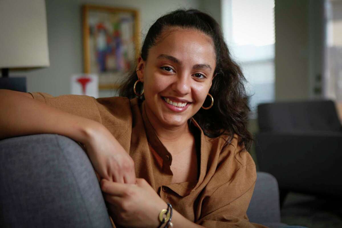 Maya Fontenot is one of 30 students who will comprise the inaugural class of the University of Houston's new medical school that launches next month. Photographed on Monday, June 15, 2020, in Richmond, TX.
