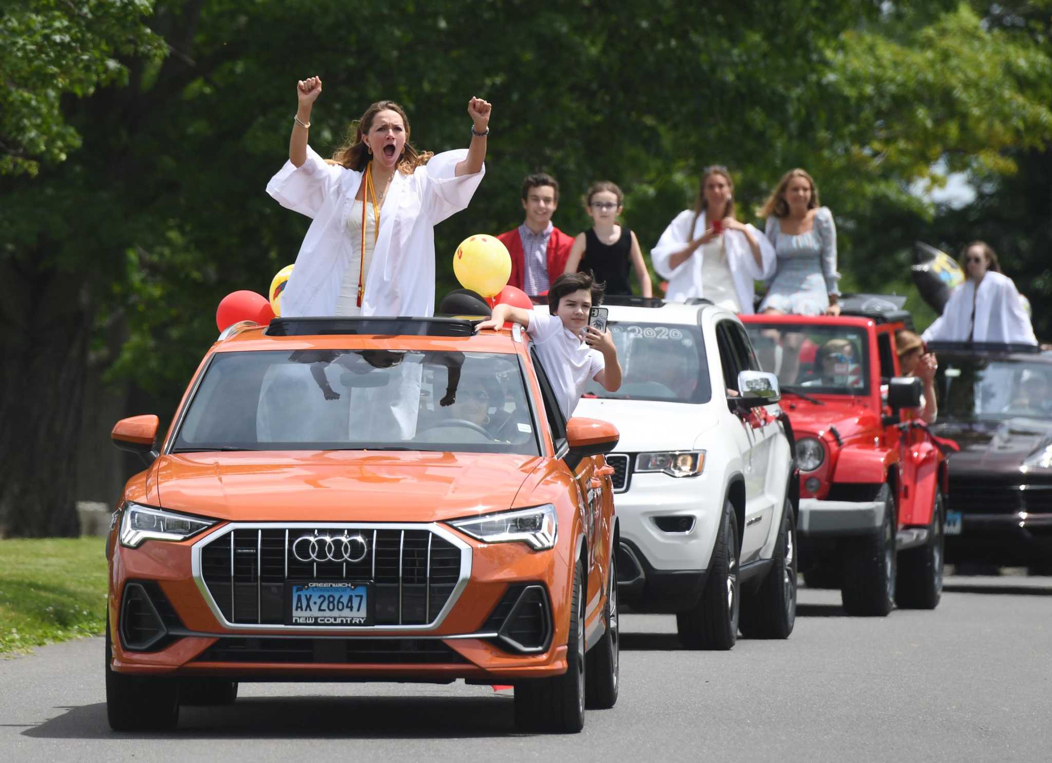 New Canaan High School Graduation Parade New Tradition New
