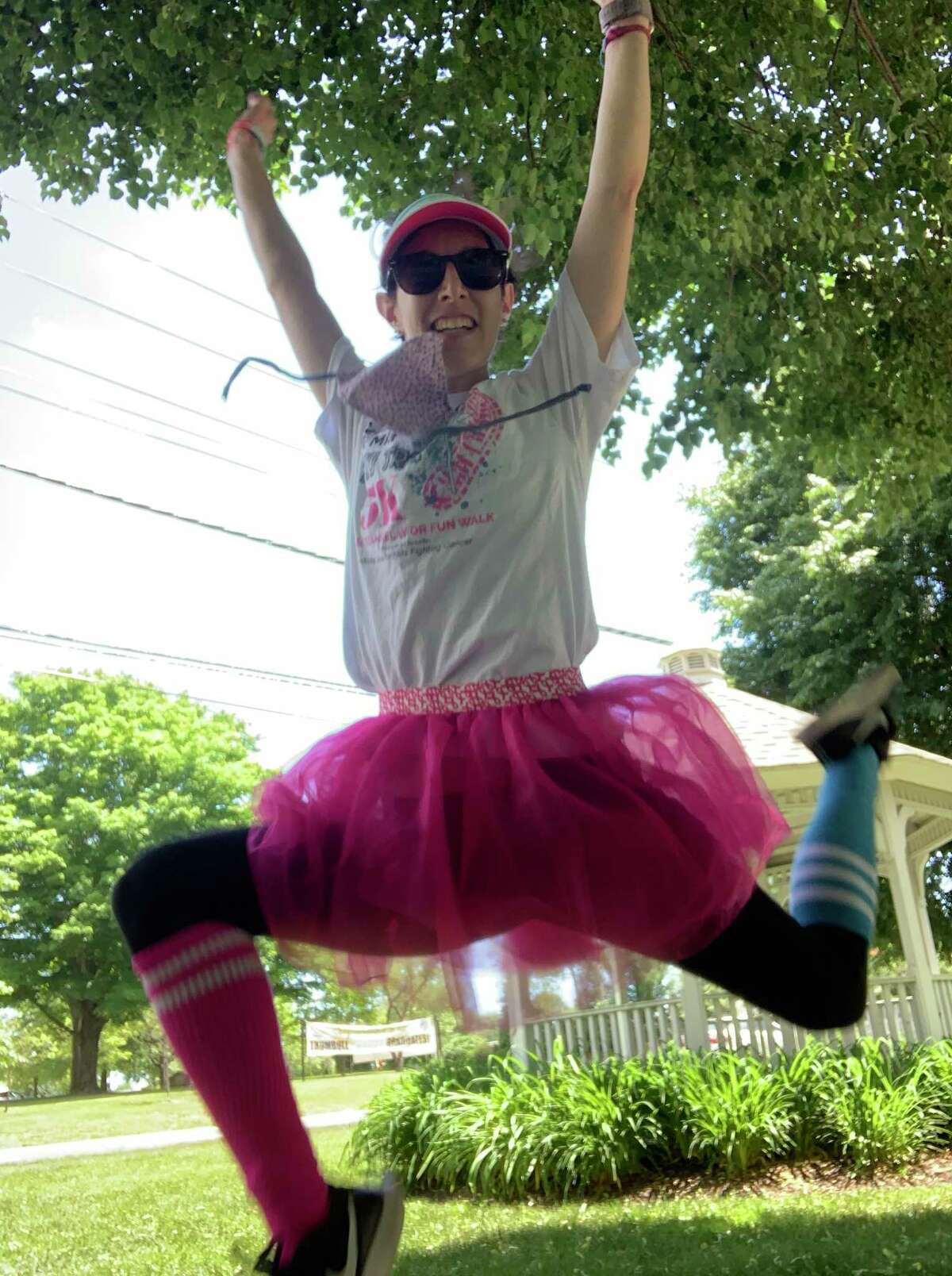 The Tutu Trot was a virtual event this year with 689 participants, from 47 of the 50 states and also included some runners in Ontario, Canada. The Infinite Love Virtual Tutu Trot raised more than $34,000 for the Children's Brain Tumor Tissue Consortium. The event was organized by the V.P. of Infinite Love for Kids Fighting Cancer and father of forever 6-year-old Mia Rose McCaffrey, Jim McCaffrey. Participants mapped out their own courses and took to the streets, trails, and treadmills all for this amazing cause. Some even came by and took advantage of a photo op under the finishing arch.