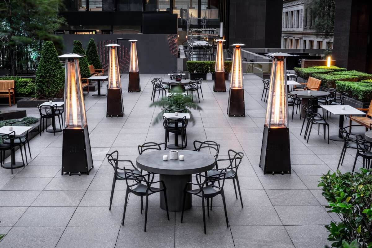 The Vault Garden at 555 California St. debuted June 18 in San Francisco as an outdoor-only restaurant, and will serve as host for the opening night of San Francisco Restaurant Week.