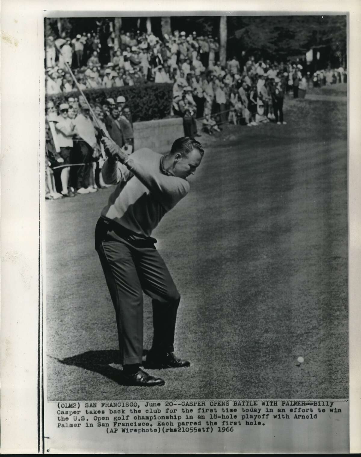 Arnold Palmer, 1966 US Open - Final Round - Holden Luntz Gallery