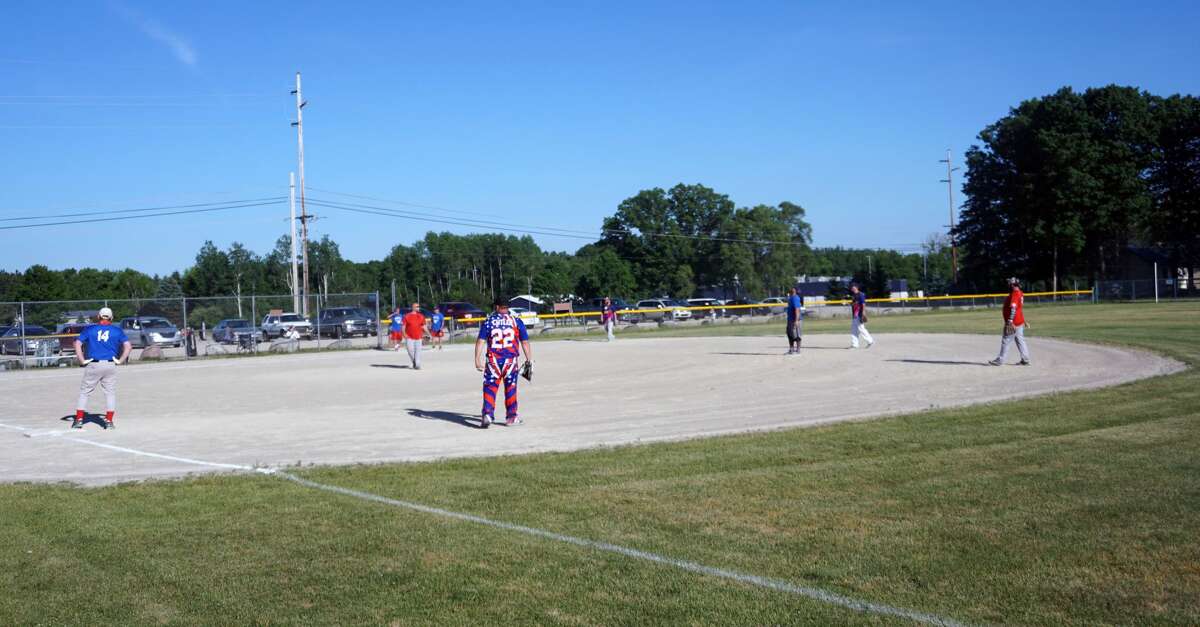 Play ball Slowpitch softball league gets underway