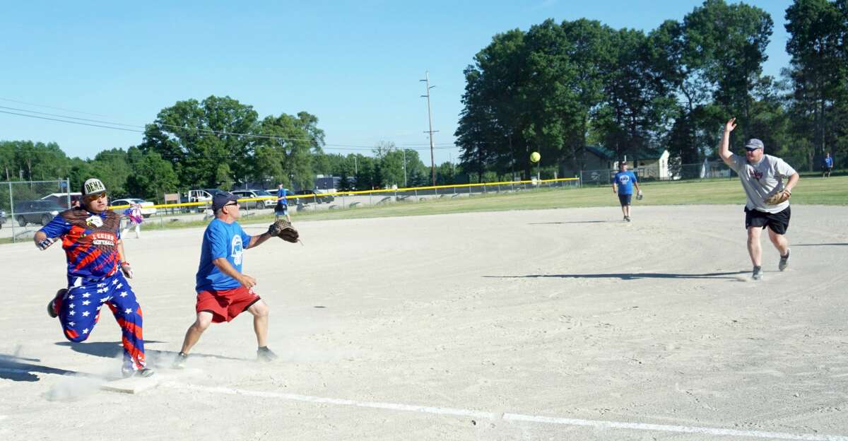 Play ball Slowpitch softball league gets underway