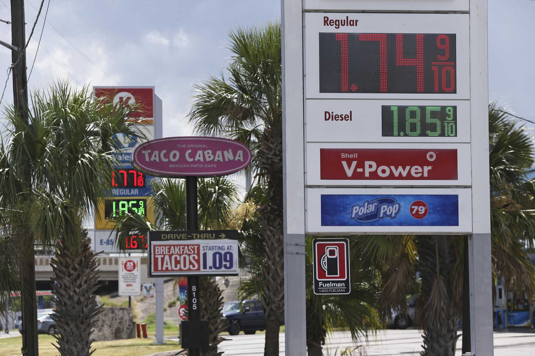 San Antonio gas prices are creeping up