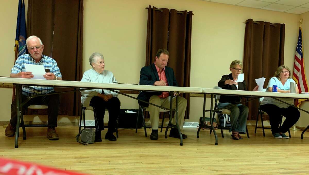 Evart Township Board of Trustees continue to discuss the annexation of township property by the city of Evart for the purpose of expanding a marijuana grow facility. (Herald Review file photo)