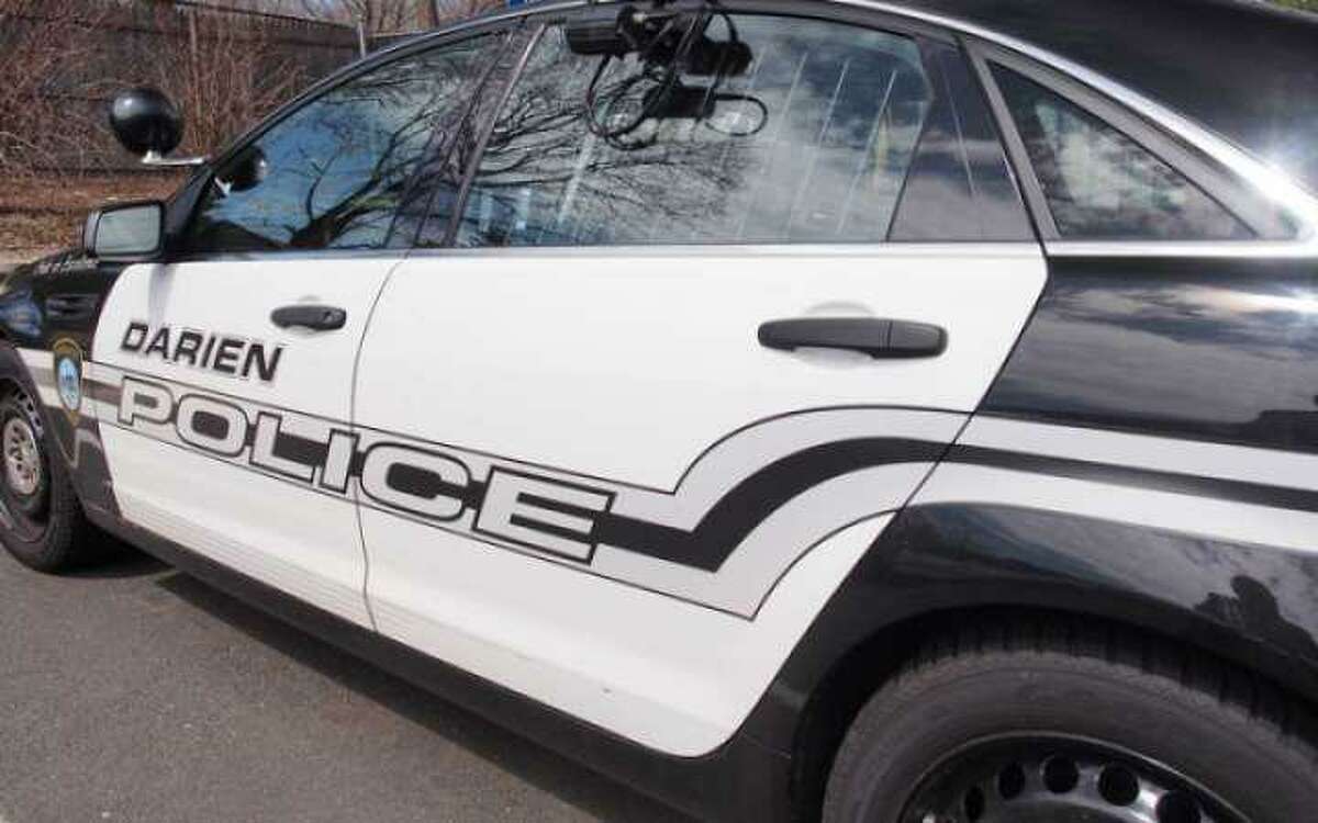 A Darien police car.