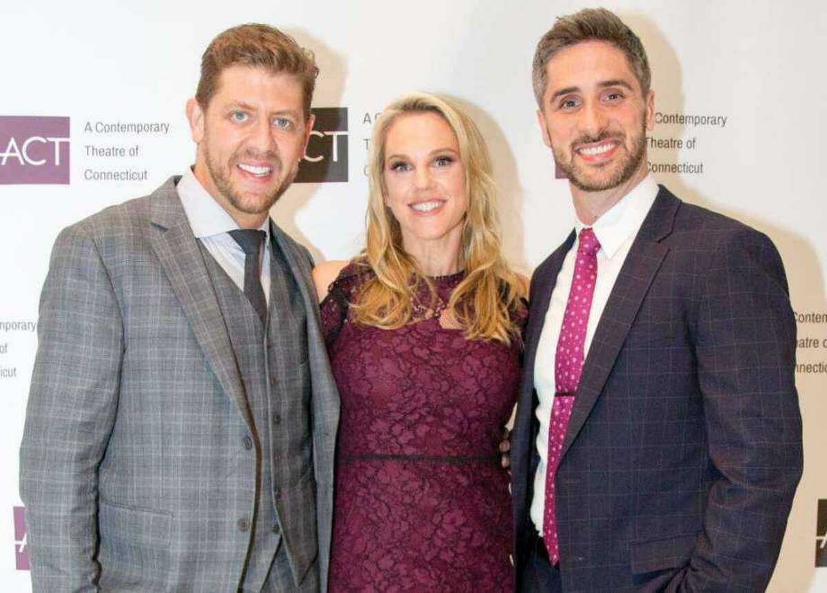 Ridgefielders Daniel C. Levine, Katie Diamond and Bryan Perri are hosting a virtual gala for the ACT of CT on June 26. The three are co-founders of the Ridgefield theater, which enters its third season this fall.