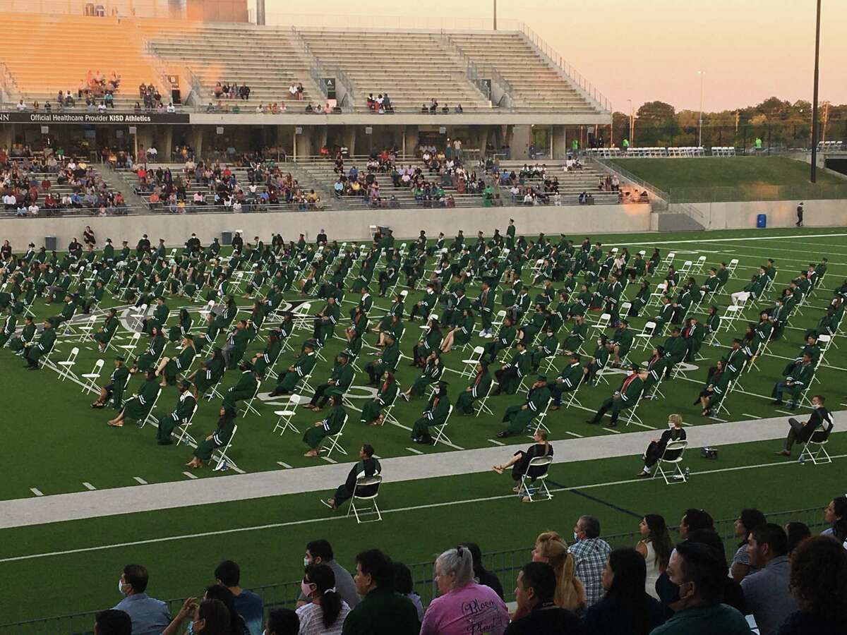 Katy ISD Moves Its Graduation Ceremonies Outside