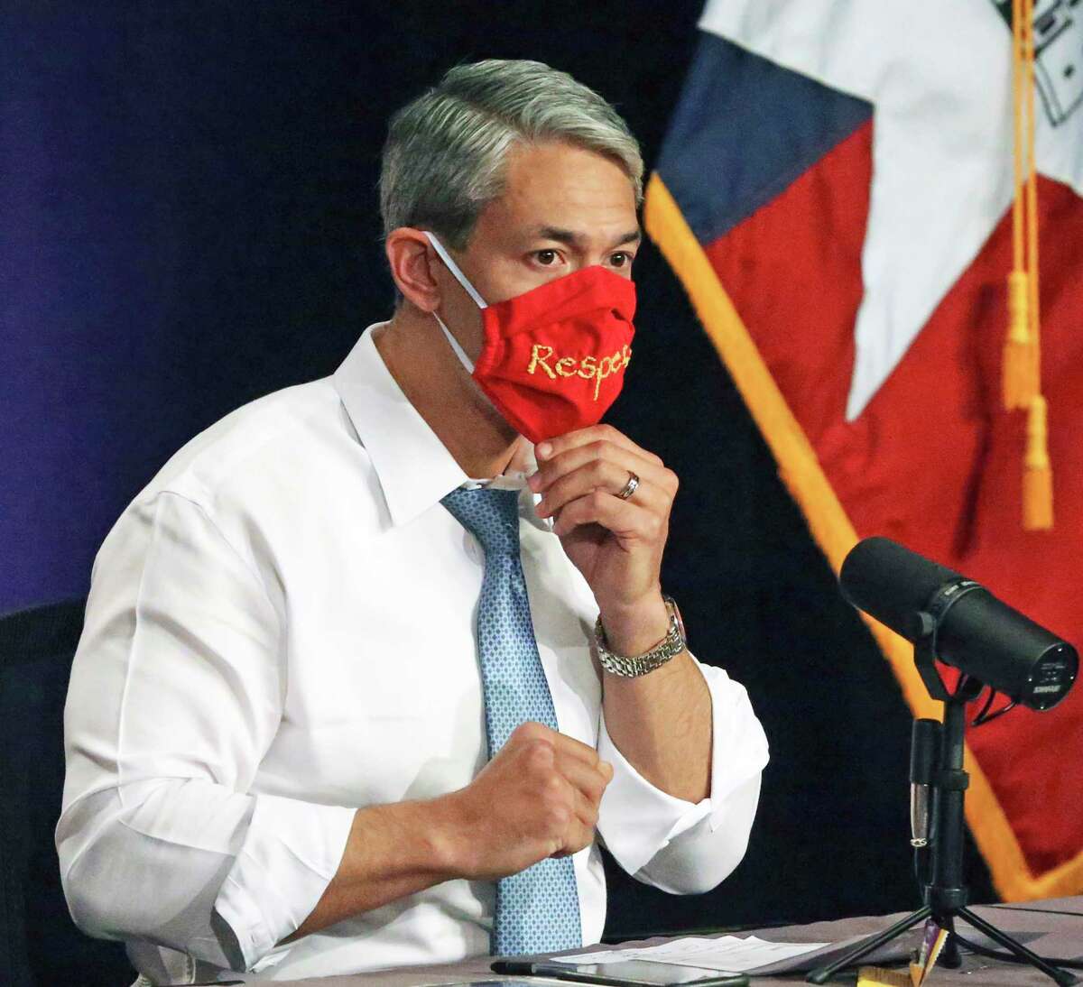 Mayor Ron Nirenberg has discussed his concern about the rising number of coronavirus cases and the stress that has placed on San Antonio hospital systems. He and Bexar County Judge Nelson Wolff regularly urge the public to wear face masks to protect themselves from the virus.