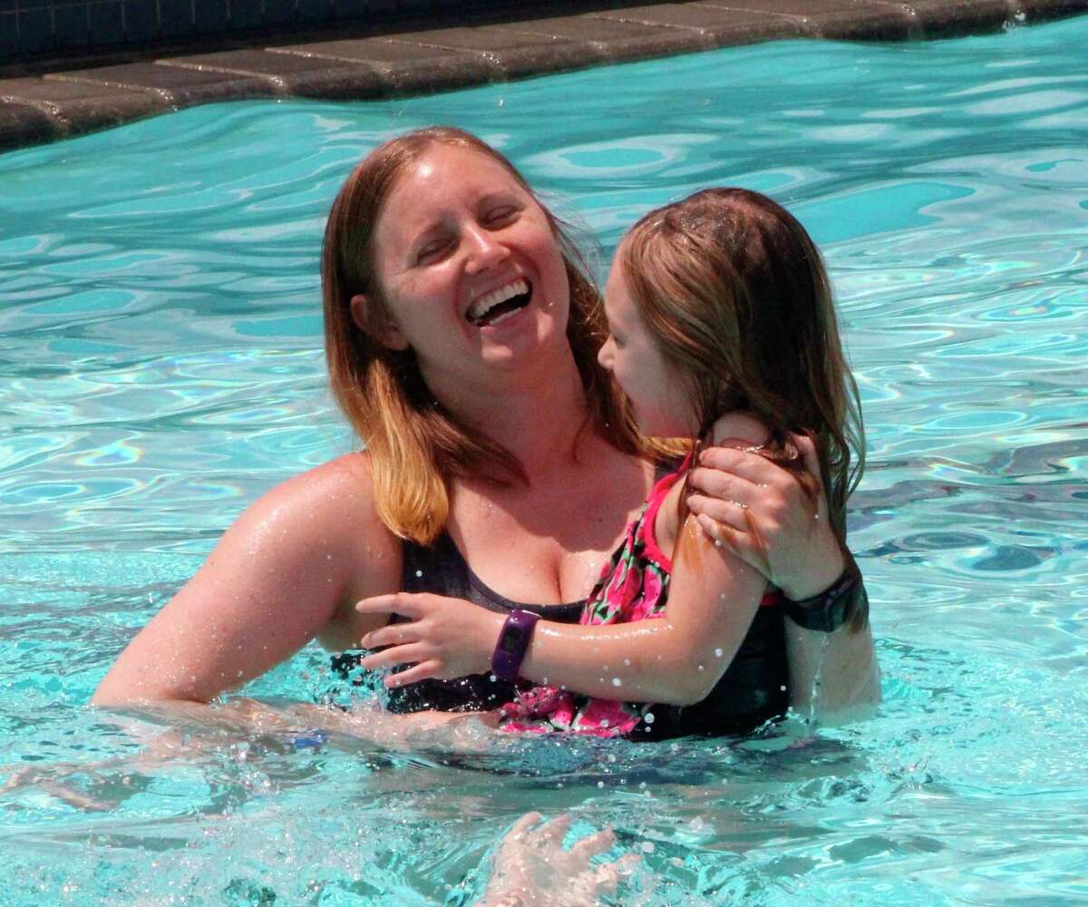 As temperatures spiked to the low 90s, residents in the Upper Thumb rejoiced as the Helen Stevens Memorial Pool opened for the season. (Sara Eisinger/Huron Daily Tribune)
