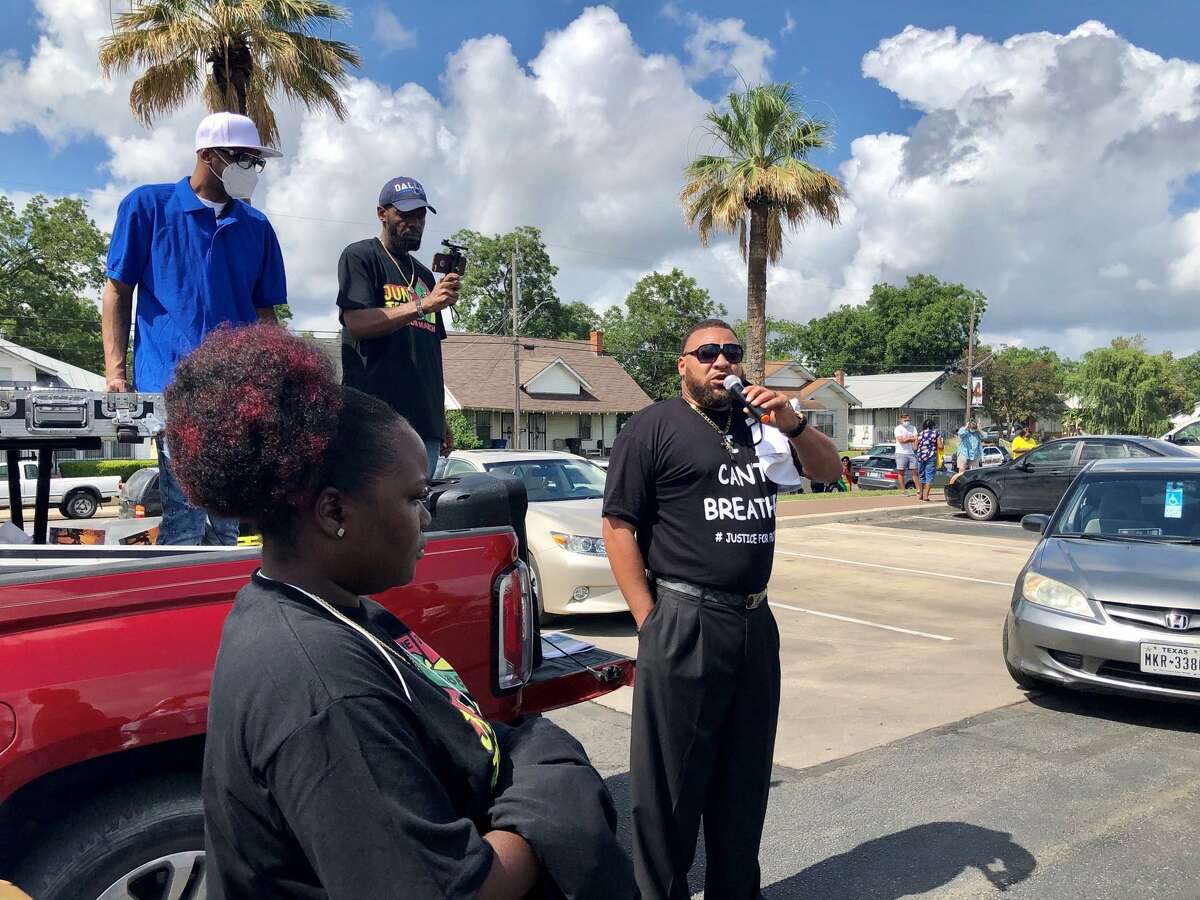 San Antonio march and rally celebrates Juneteenth holiday amid sobering San Antonio march and rally celebrates Juneteenth holiday amid sobering