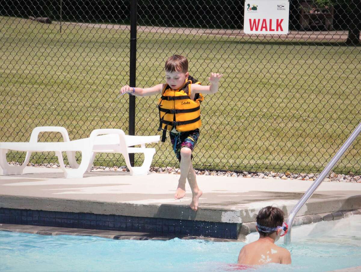 As temperatures spiked to the low 90s, residents in the Upper Thumb rejoiced as the Helen Stevens Memorial Pool opened for the season.