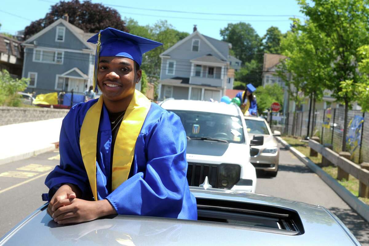 Photos: In blue and yellow, Harding High graduates receive diplomas in