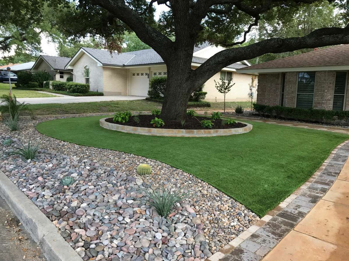 For those who want to avoid frequent mowing and watering – the trendiest option in town is artificial turf.