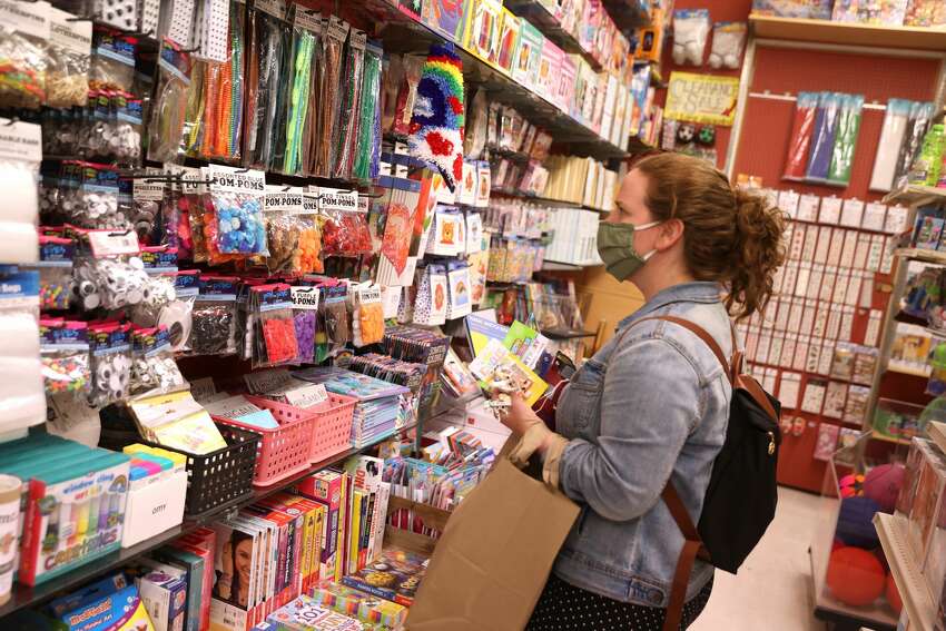 A customer shops at Cliff's Variety on June 16, 2020 in San Francisco, California.