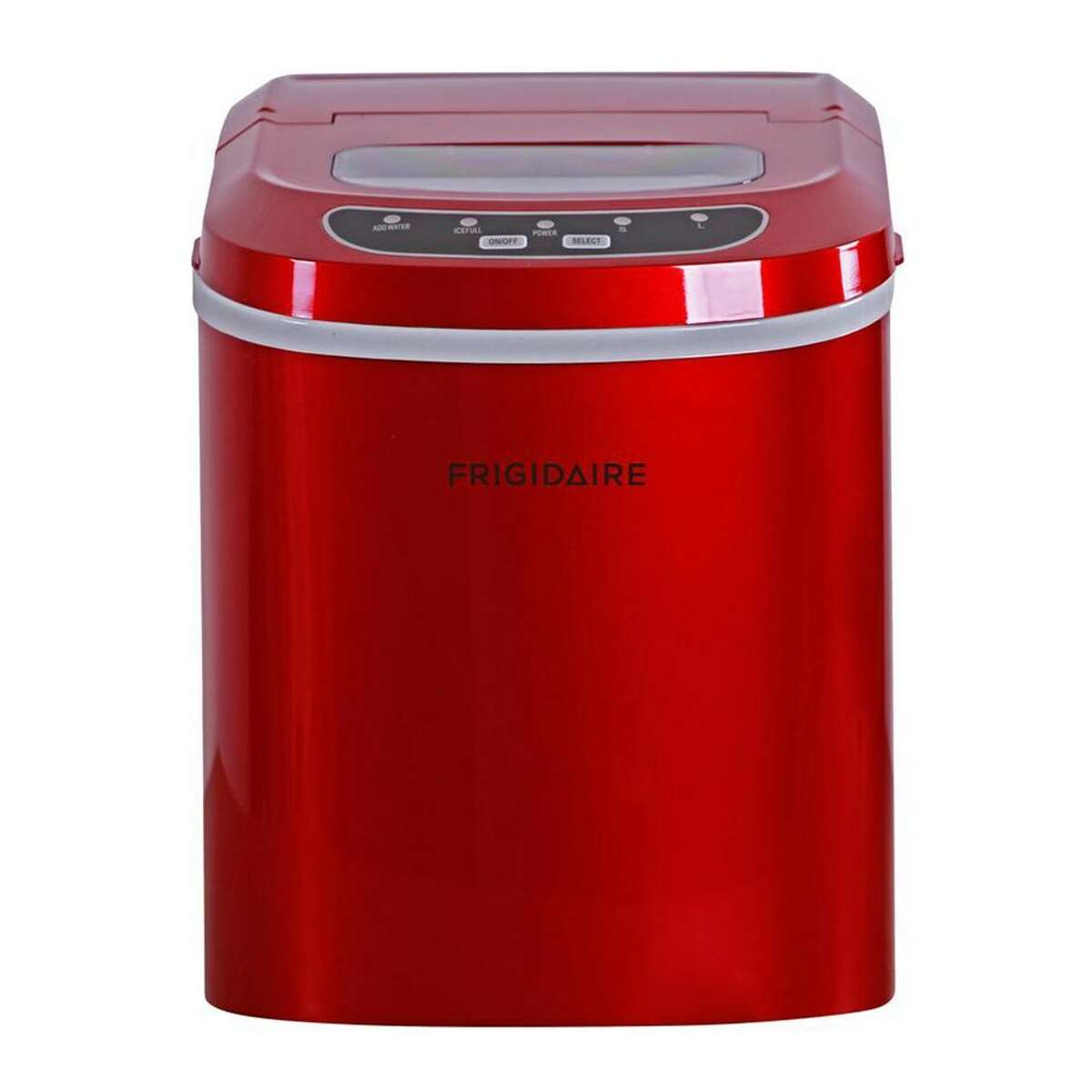 2) Frigidaire EFIC108 Portable Ice Maker: $109.99 Shop Now We get it, when you want ice... you want it RIGHT NOW. The Frigidaire EFIC108 is a beast at cranking out the cubes. During Wirecutter's tests with the ice maker, the unit made enough ice for two drinks in seven minutes, and enough for 15 drinks within an hour. Besides its speed, we like how compact and lightweight this portable ice maker is. Weighing in at less than 20 pounds, it's easy to carry or it'll fit on any countertop. Plus, it has a large see-through window so you can see how much ice is left without opening the lid. This model produces up to 26 pounds of ice in a day and it has a mesh filter to keep debris out of your ice. If you don't like this models bright red aesthetic, consider the similar COSTWAY ice maker, instead which comes in four additional color options.