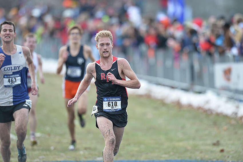 Jake Andrews competes for the RPI cross country team. (Courtesy of RPI Athletics)