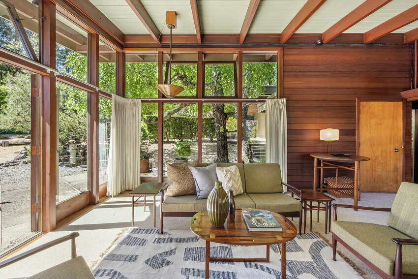 The home was custom built for its first owner.