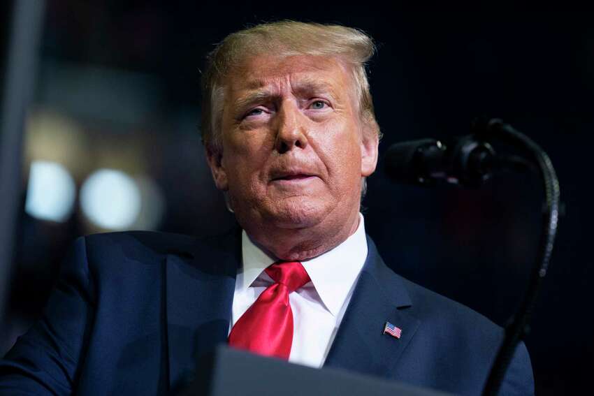 President Donald Trump speaks during a campaign rally at the BOK Center, Saturday, June 20, 2020, in Tulsa, Okla. (AP Photo/Evan Vucci)